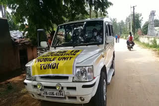 mobile vaccination van started in dhanbad