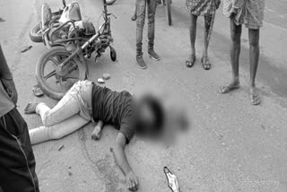 young men died due to road accident in warangal urban district