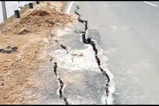 Poor road construction at Kaliabor