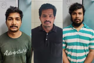 Arrest of three rowisheaters