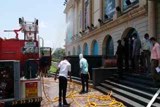 Mock drill in Kota