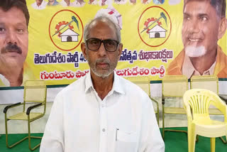 tdp leader sivaramayya fire on gov