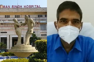 Sawai Mansingh Hospital  सवाई मानसिंह अस्पताल  जयपुर की ताजा खबरें  राजस्थान की ताजा खबरें  jaipur latest news  rajasthan latest news  SMS hospital jaipur  डॉक्टर राजेश शर्मा  कोरोना डेडीकेटेड अस्पताल  Covid- 19 Dedicated Hospital
