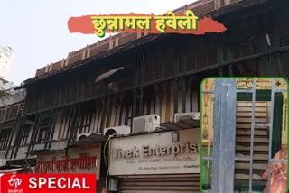 chandni chowk delhi famous chunnamal haveli in limelight