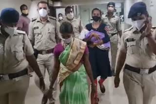 kidnapped child searched by police goa