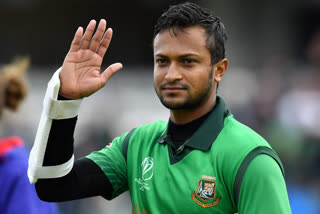 Bangladesh's Shakib uproots stumps in a match, apologises