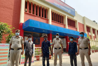 Chanakyapuri police arrested three accused