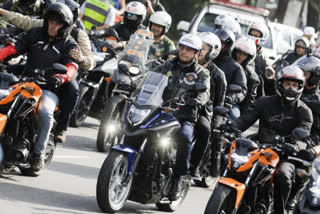 Bolsonaro fined for flouting mask order at motorcycle rally