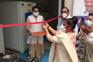 3 new oxygen plants inaugurated in Sanjay Gandhi Hospital Mangolpuri