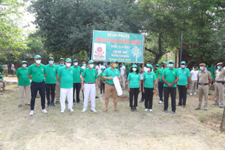 1000 saplings planted to make campus green in malviya nagar