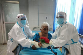 WB: 95-year-old woman beats COVID-19