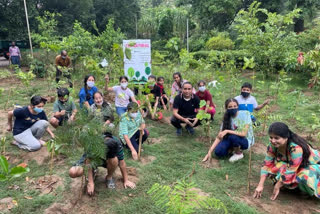Children create 'micro oxygen chamber' by planting 750 sapling in Ludhiana