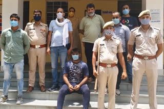 alwar police action,  accused arrested in alwar