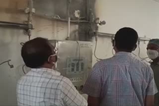 Fire in Khargone district hospital