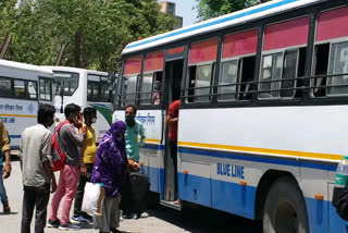 Bus Service start in Alwar,  Rajasthan Transport Minister