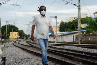 MLA bhumana karunakar reddy checking drug areas in thirupathi