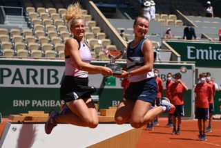 Barbora-Katerina clinch French Open women's doubles title