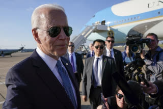 Biden at airport ahead of NATO summit