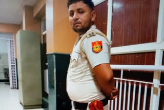 civil defence employee arrested for wearing police uniform