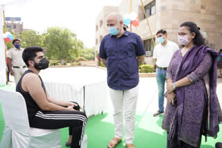 deputy CM inaugrated special vaccination centre