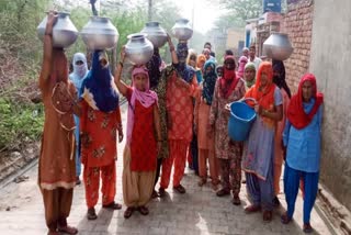 Bhiwani village drinking water shortage