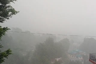 heavy rain in kangra, कांगड़ा में भारी बारिश