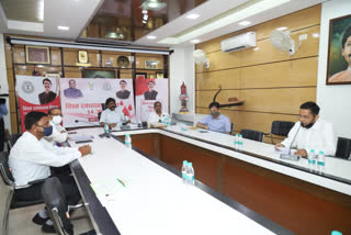 Foundation Stone of Blood Component Separation Unit in jharkhand on World Blood Donor Day