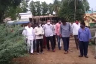 MLA Kyle Anil Kumar examined lands in movva for own places of court
