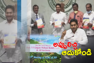 CM JAGAN MEETING WITH SLBC news