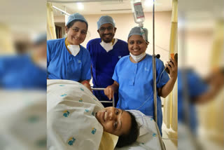 Woman delivers child after SPKT for the first time in India