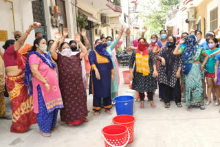 water crises in Durga Vihar
