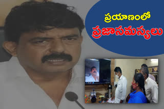 minister nani listened public issues while traveling