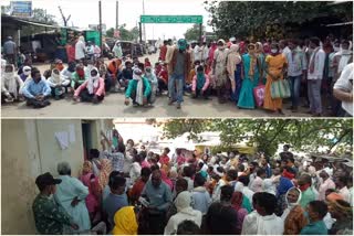 400 farmers blocked road