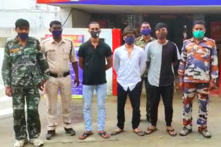 Police arrested 3 accused