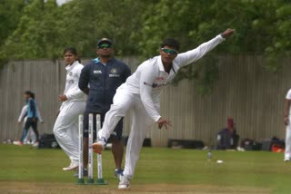 Indian women's team practices in whites to calm nerves