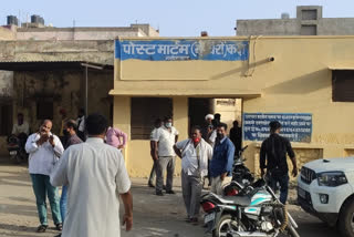 Youth died in road accident,  road accident in ajmer