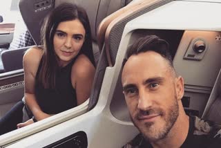 Faf du Plessis  wife Imari  ഡു പ്ലെസിസ്  ഫാഫ് ഡു പ്ലെസിസ്  Pakistan Super League  PSL