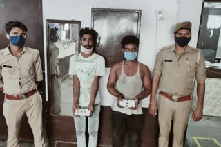 Noida sector 20 police arrested 2 robbers