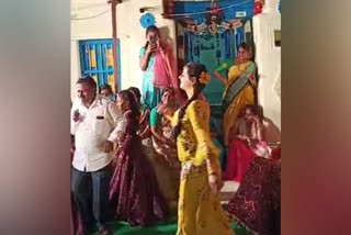 Telangana: Local BJP leader booked for flouting COVID-19 lockdown rules on granddaughter's birthday  lockdown  covid protocol  telengana lockdown  bjp  കൊവിഡ് നിയമങ്ങൾ ലംഘിച്ച് ഡാൻസ് പാർട്ടി; പ്രാദേശിക ബിജെപി നേതാവിനെതിരെ കേസ്  കൊവിഡ്  ബിജെപി  ലോക്ക്ഡൗൺ  തെലങ്കാന