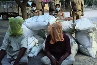 ration rice seized at Badwell