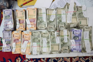 9 lakh cash seized