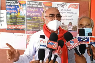 CPI (M) state secretary Chadha Venkat Reddy has condemned the attacks on paddy fields in Kottagudem district.