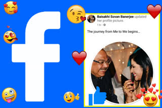 public reaction on facebook regarding Baisakhi Banerjee's profile name and picture change