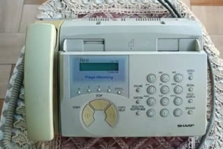 fax machine now became past memory
