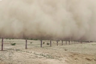 Windstorm in jodhpur, जोधपुर में बवंडर