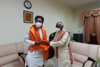 minister-kishan-reddy-meets-himachal-pradesh-governor-bandaru-dattatreya-in-hyderabad