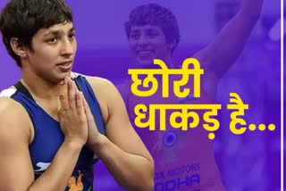 wrestler anshu malik tokyo olympics 2021