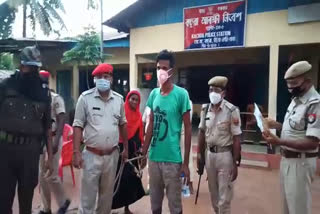 A kidnapper arrested by Guwahati hatigaon police