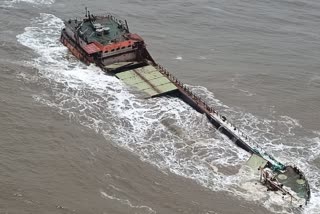 Barge accident near Raigad