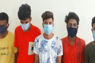 5-arrested-on-charges-of-selling-brown-sugar-in-Sambalpur